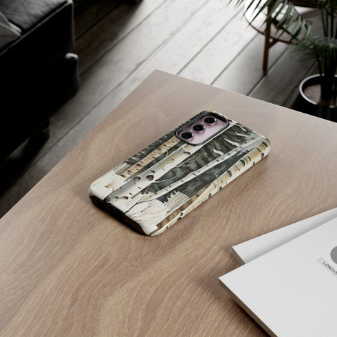 Winter Aspen Trunks - Impact Resistant Phone Case